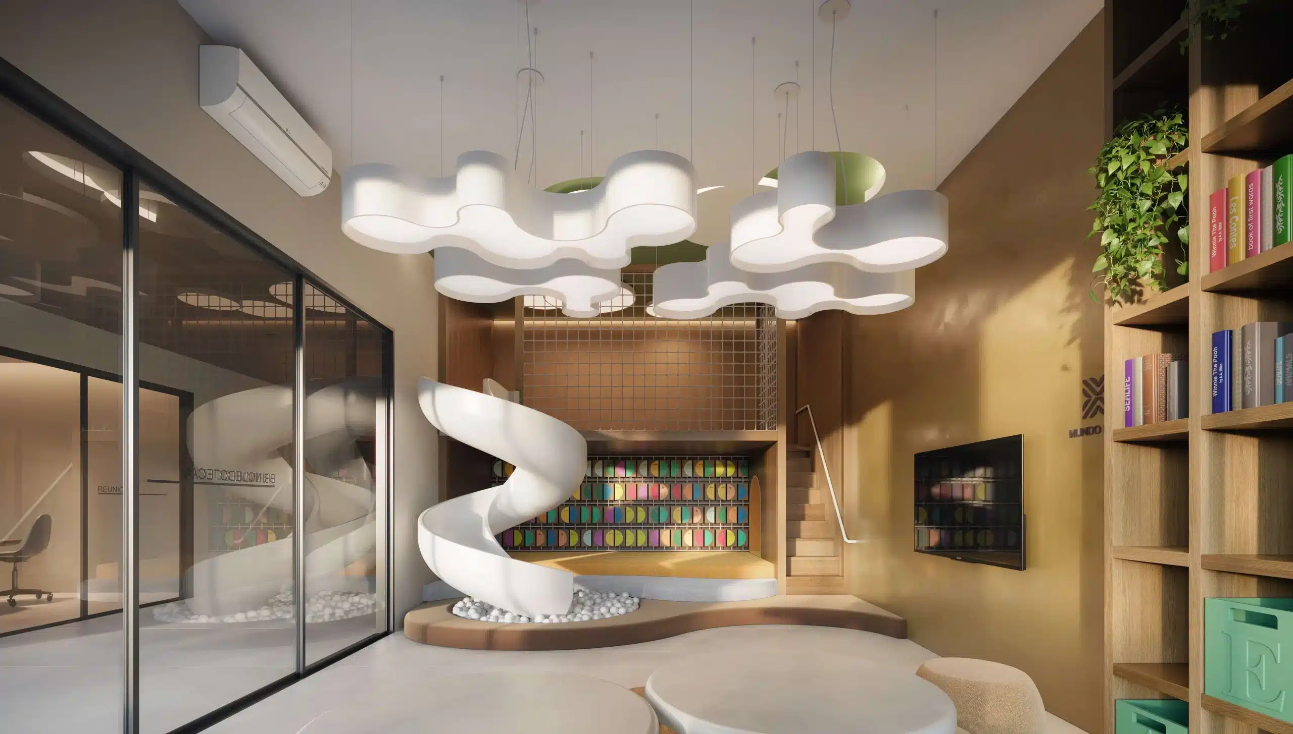 Arquitetura lúdica: conheça o espaço para brincar no Éden